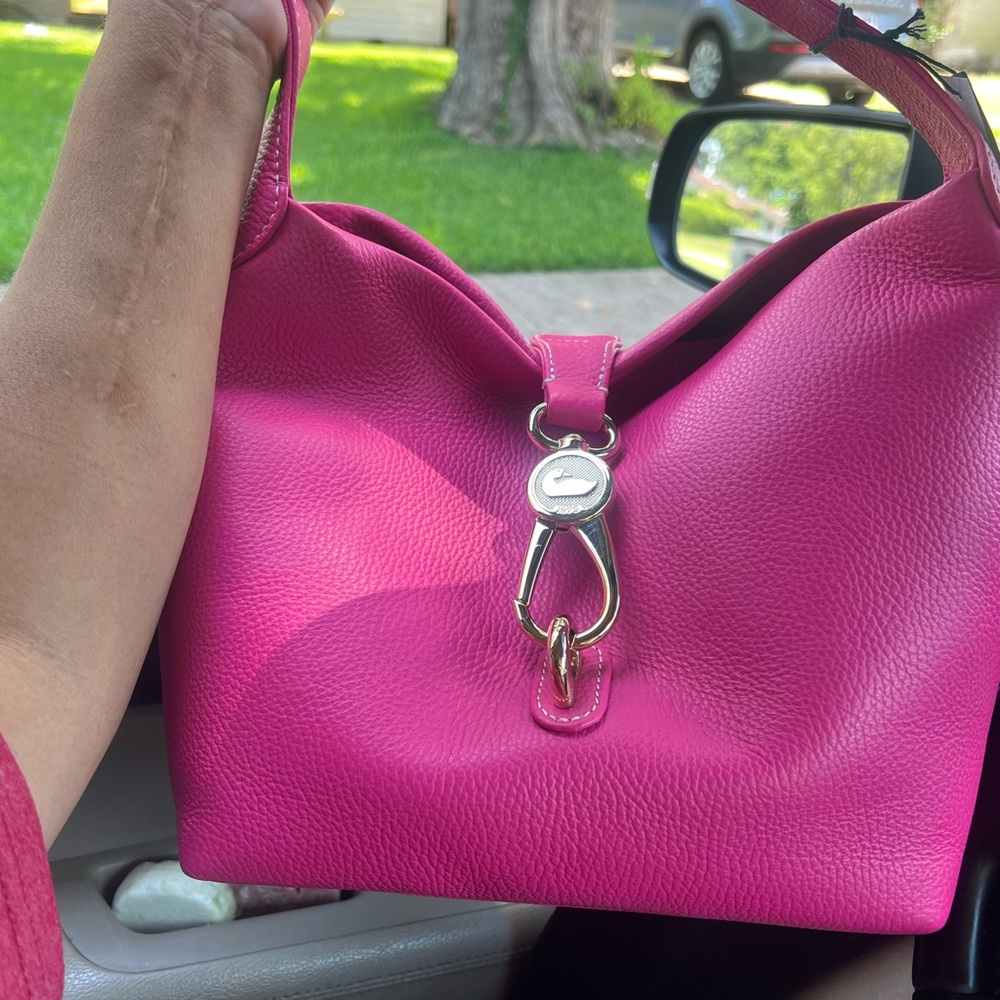 Dooney & Bourke Pink Hobo Bag